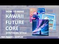 How to make Kawaii Future Core (Synthion style) - light mode project overview | FL Studio Tutorial