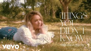 Emily Ann Roberts Things You Didnt Know Official Visualizer