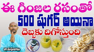 ఈ గింజల రసంతో ఎంతటి షుగర్ అయినా దిగొస్తుంది | Dr MadhuBabu | Sanjeevini NatureCure | Health Trends |