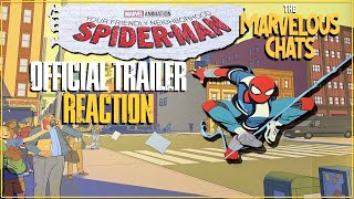 Marvel Animation’s Your Friendly Neighborhood Spiderman Official Trailer Reaction