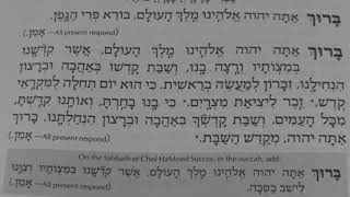 Friday Night Kiddush Tutorial by Rabbi Moshe Weisblum קידוש לליל שבת (נוסח אשכנז) - הרב משה ויסבלום