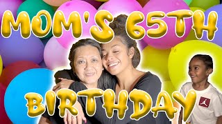 VLOGGING My Mom's 65th Birthday