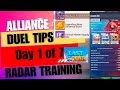 Alliance Duel in Last War : Survival Tips - Day 1 of 7 ( Radar Training)