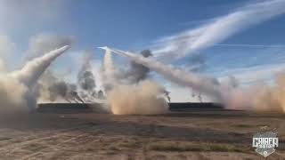 Avibras Astros da Arábia Saudita atirando salvas SS-30 durante o Exercício Espada da Paz 12 (2024)!