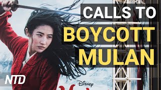 Disney's 'Mulan' boycotted over China link; Americans split on finances under Trump | NTD Business
