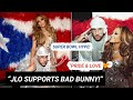 Jlo Cheering on Bad Bunny Before Super Bowl Show! ❤️🔥