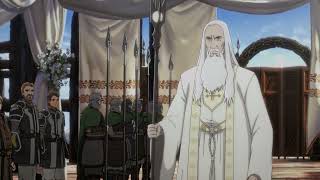 Saruman Appears in War of the Rohirrim #waroftherohirrim #lordoftherings #saruman #christopherlee