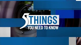 Wednesday, Oct. 22, 2025: 5 things you need to know