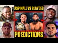 Fighters Predictions for Tom Aspinall Vs Curtis Blaydes 2 | UFC 304