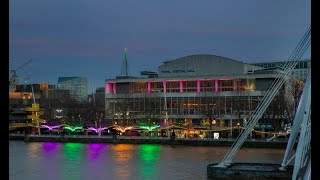 Winter Light exhibition at Southbank Centre