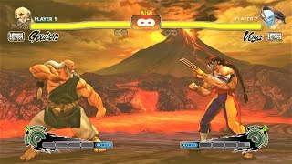 Gouken vs Vega (Hardest AI) - Ultra Street Fighter IV