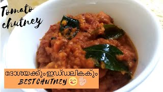 ദോശയ്ക്കും ഇഡ്‌ഡലിക്കും ഈ chutney ഉണ്ടേൽ വേറെയൊന്നുവേണ്ട.. 😋👌👌|Tomato Chutney recipe