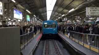 JR阪和線 天王寺駅の103系　JR Hanwa Line Tennoji Station　(2014.11)