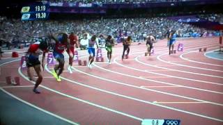 Yohan Blake 200m semi final 2012 Olympics 1080p HD