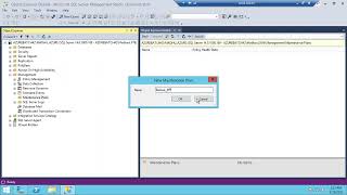SQL SERVER Maintenance Plans