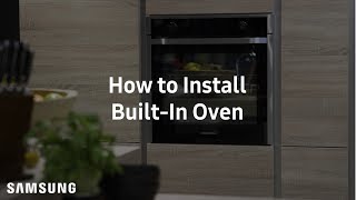 Samsung Built-In Oven : Installation Guide