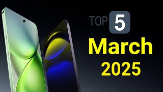 Top 5 UpComing Phones March 2025 ! Price \u0026 Launch Date in india