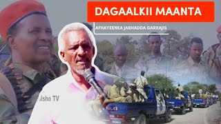 Faahfaahinta dagaalkii maanta ee Jabhadda Garxajis iyo maleeshiyaadka Somaliland.