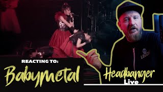 React to: Babymetal - Headbanger - uiiiii