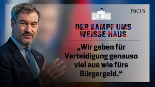 US-Wahl 2024: „Der Kampf ums Weiße Haus“ mit Markus Söder | FOCUS