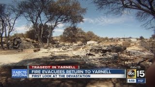 Yarnell evacuees allowed to go home