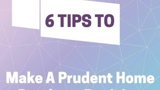 6 Tips To Make A Prudent Home Purchase Decision