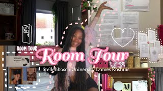 Room Tour: Stellenbosch University Residence |Dames Koshuis|Metanoia |Undergrad Res