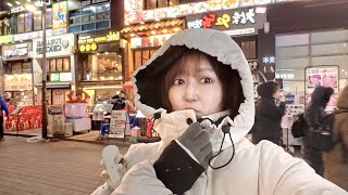 韓国旅行／明洞−12℃はアカン