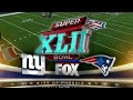SUPERBOWL XLII NFL on FOX intro