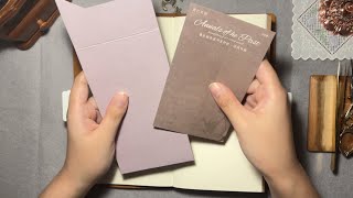 재활용(뒷대지) 다이어리 꾸미기 | 빈티지 다꾸 | Journal with me #asmr #journal #scrapbooking