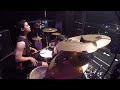 drum cam burgerkill shadow of sorrow house of greed live at rockin noizee 2017