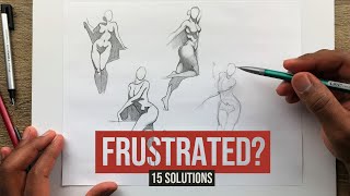 Frustrated with your Art Progress? 15 Solutions to Avoid Giving Up
