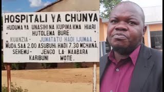 Ugonjwa wa ajabu waibuka Chunya Mbeya | Diwani adai watu 15 wapoteza maisha