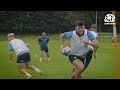 what training sessions are like inside scotland camp france week