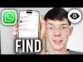 How To Find Hidden Locked Chats On WhatsApp - Step By Step