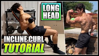 How to do the INCLINE DUMBBELL CURL! | 2 Minute Tutorial