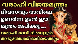 3 തവണ ചൊല്ലിയാൽ മാത്രം മതി|| വരാഹി ദേവി നിങ്ങളെ തേടിയെത്തും||വരാഹി അമ്മയുടെ വിശേഷപ്പെട്ട മന്ത്രം