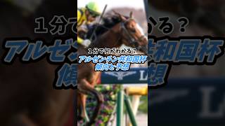 【競馬】1分で何がわかる？アルゼンチン共和国杯2024傾向と予想！#ゆっくり #競馬予想 #競馬 #アルゼンチン共和国杯