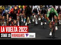 Incredible teamwork sets up sprint finish | La Vuelta a España 2022 Stage 19 Highlights