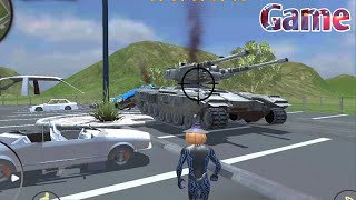 Superman Driving 💯 Fighting With Tank💯Car and Other instruments | Superman New Action Game🇮🇳🇮🇳