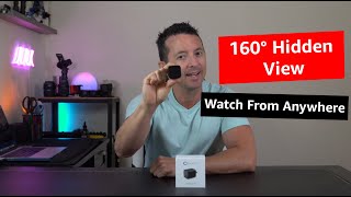 Hidden Camera with 160° Wide View & Remote Access | Live App Monitoring Anywhere