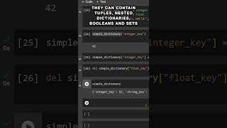 Python Dictionary methods in 1 minute #python #programming #tutorial #shorts #coding