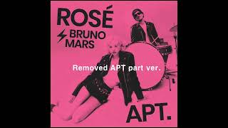 ROSÉ & Bruno Mars - APT.(removed APT part ver.) 로제 브루노 마스 아파트 제거 1시간