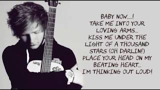 Ed Sheeran Thinking Out Loud Lyrics Music