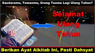 Ayat Alkitab Tentang Ucapan Ulang Tahun, Terbaik