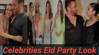 Salman Khan Sister Arpita sharma & Aayush Sharma Eid Party | Celebrities Eid Look |  @STARKATTA