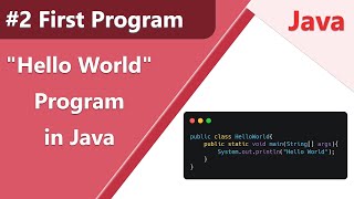 #2 Hello World program in JAVA