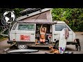 LIVING the VANLIFE as DIGITAL NOMADS in a VW Westfalia (Utilitarian Vehicle) LIVING the VANLIFE as DIGITAL NOMADS in a VW Westfalia (Utilitarian Vehicle)