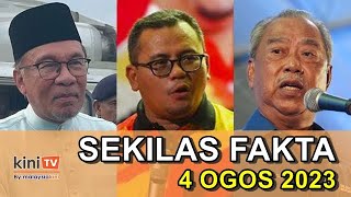 PM gempur kubu Sanusi, Amirudin pula saman Sanusi, Polis siasat Muhyiddin berkait 3R | SEKILAS FAKTA