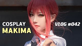 【RAKUKOO】VLOG#042 电锯人 玛奇玛COS正片拍摄记录｜Chainsaw Man Makima Cosplay